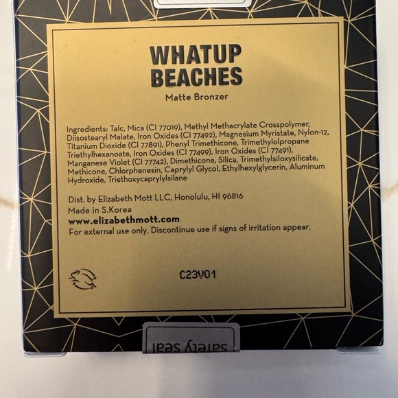 Elizabeth Mott Whatup Beaches Matte Bronzer - Picture 3 of 5